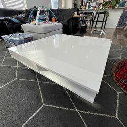 White Gloss Coffee Table
