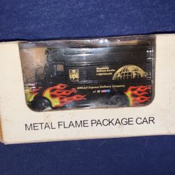 2002 Die Cast UPS/Nascar Delivery Truck- With Old Ups Logo (boxes with string)