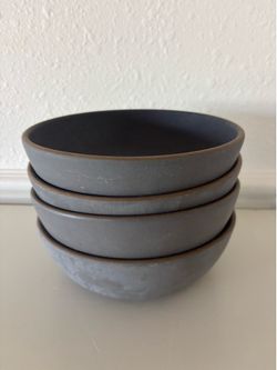 HEATH Ceramics Set of 4 Bowls Dinner Large