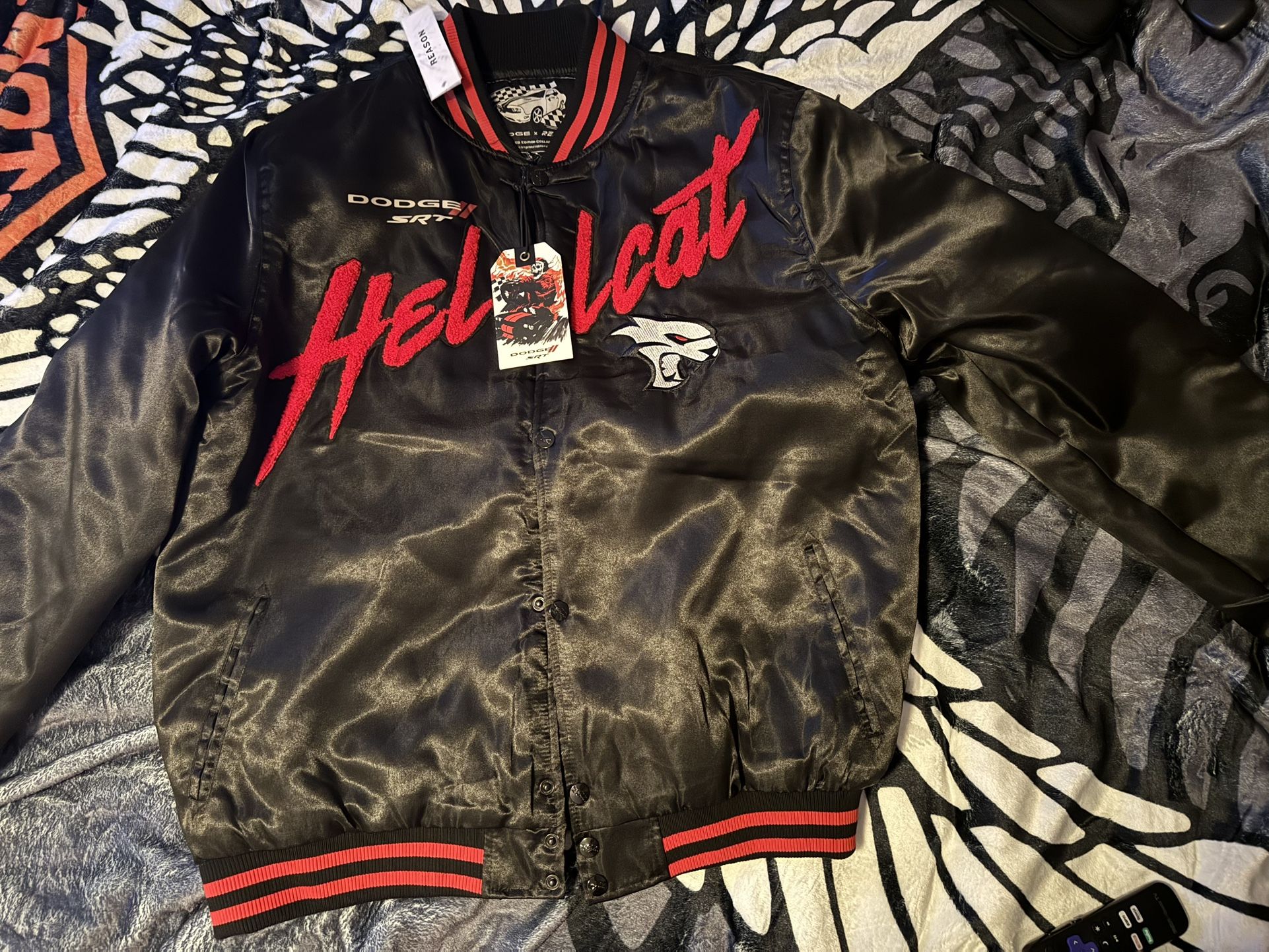Hellcat X Dodge Bomber Jacket