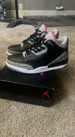 Jordan 3 Black Cements