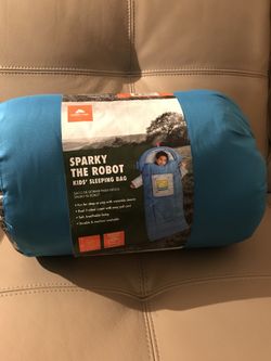 Ozark Trail Sparky The Robot Kids Sleeping Bag