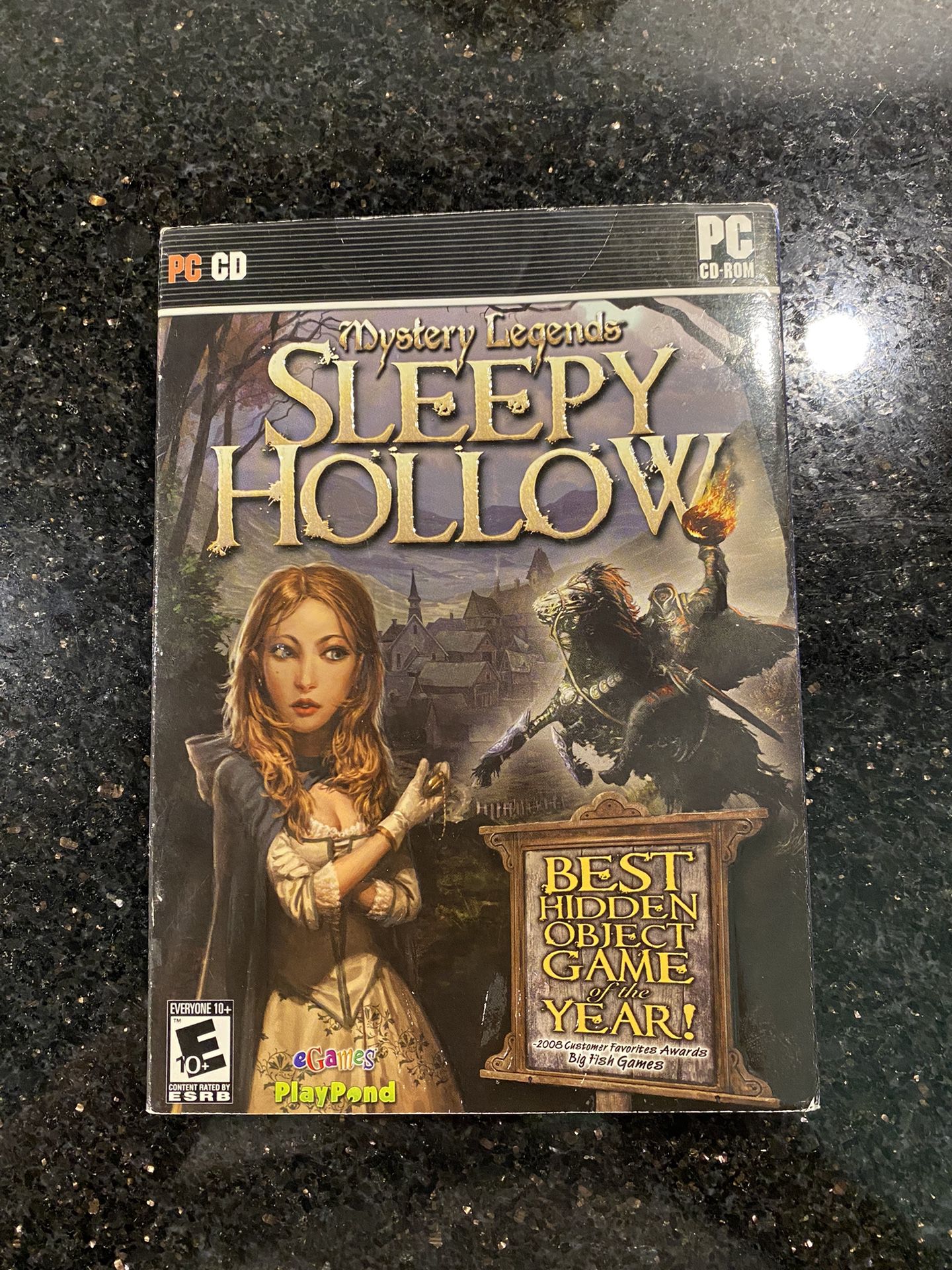 Mystery Legends Sleepy Hollow Horror Hidden Object Puzzle Game PC CD-ROM