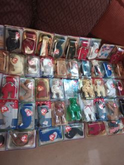 Retired McDonald’s Ty teenie beanie babies lot of 58