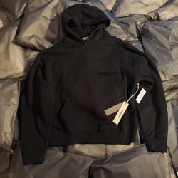 Black Essentials Hoodie (S-L) - $60