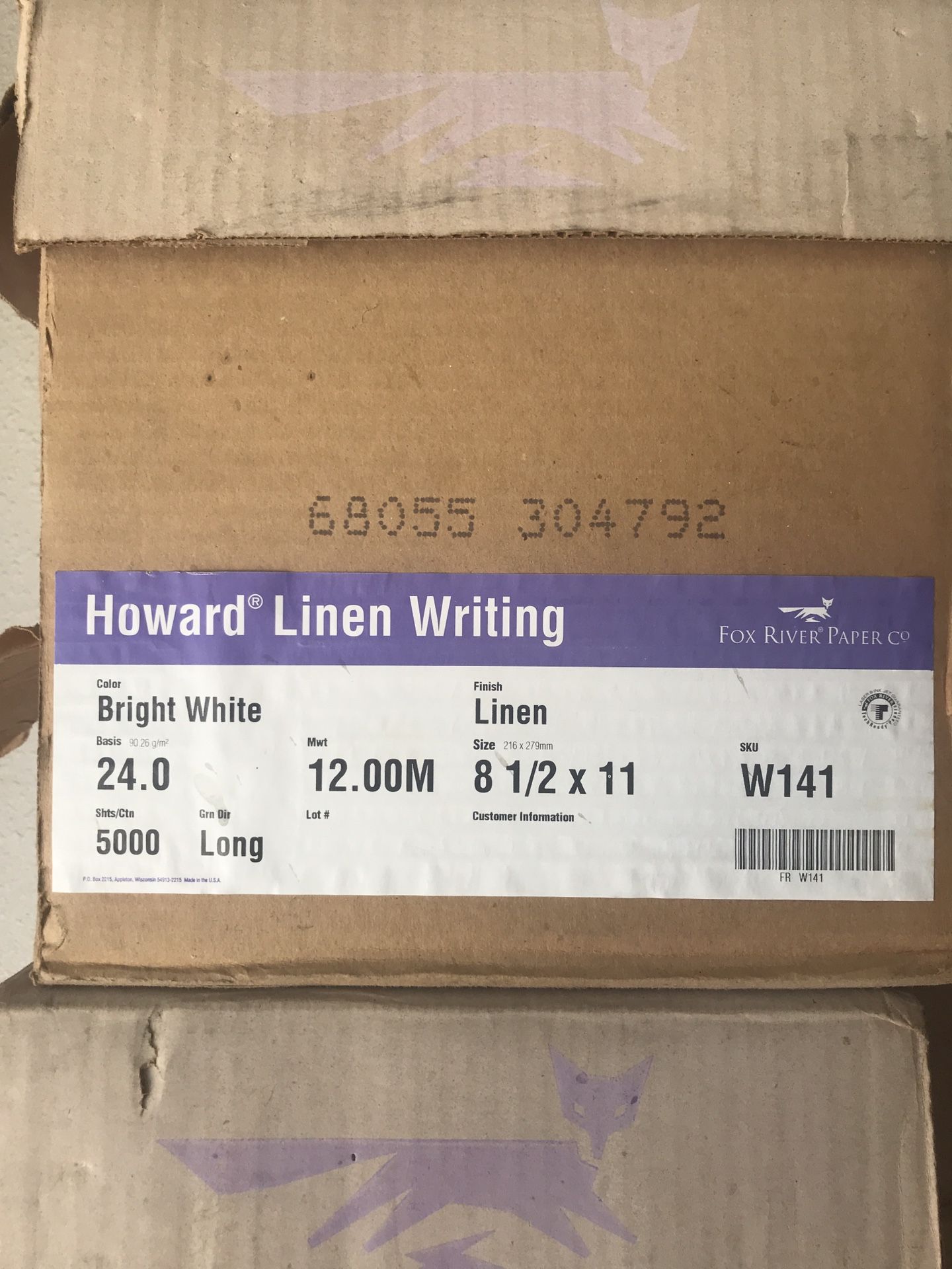 Howard Linen Writing Printing Paper