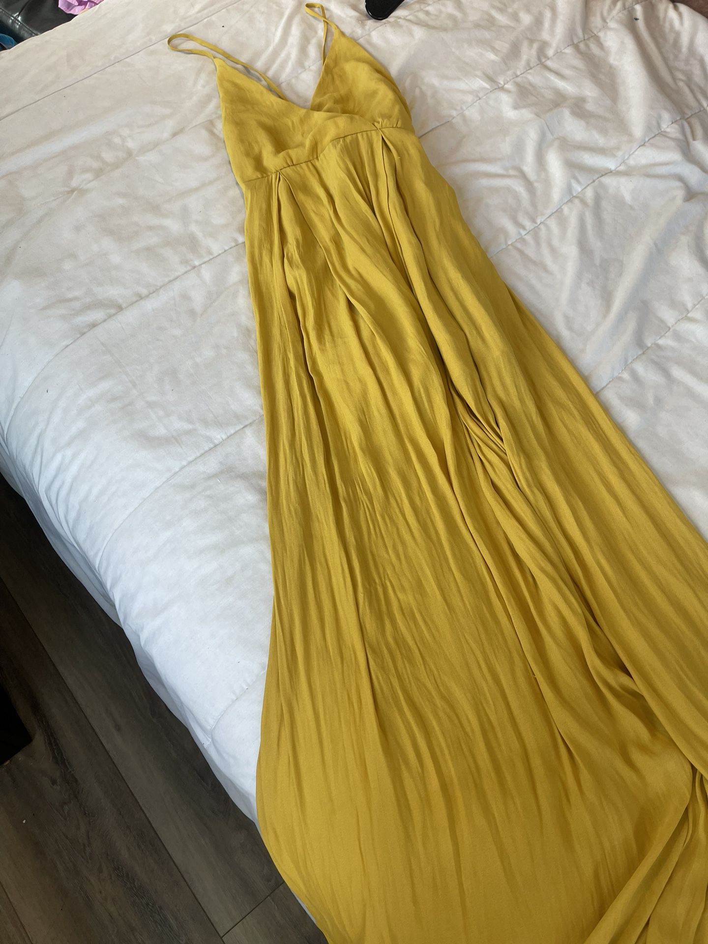 Yellow Long Dress