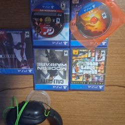 Ps4,monitor And Games 
