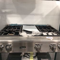 36” 7 Series Gas Range  Top, Natural Gas