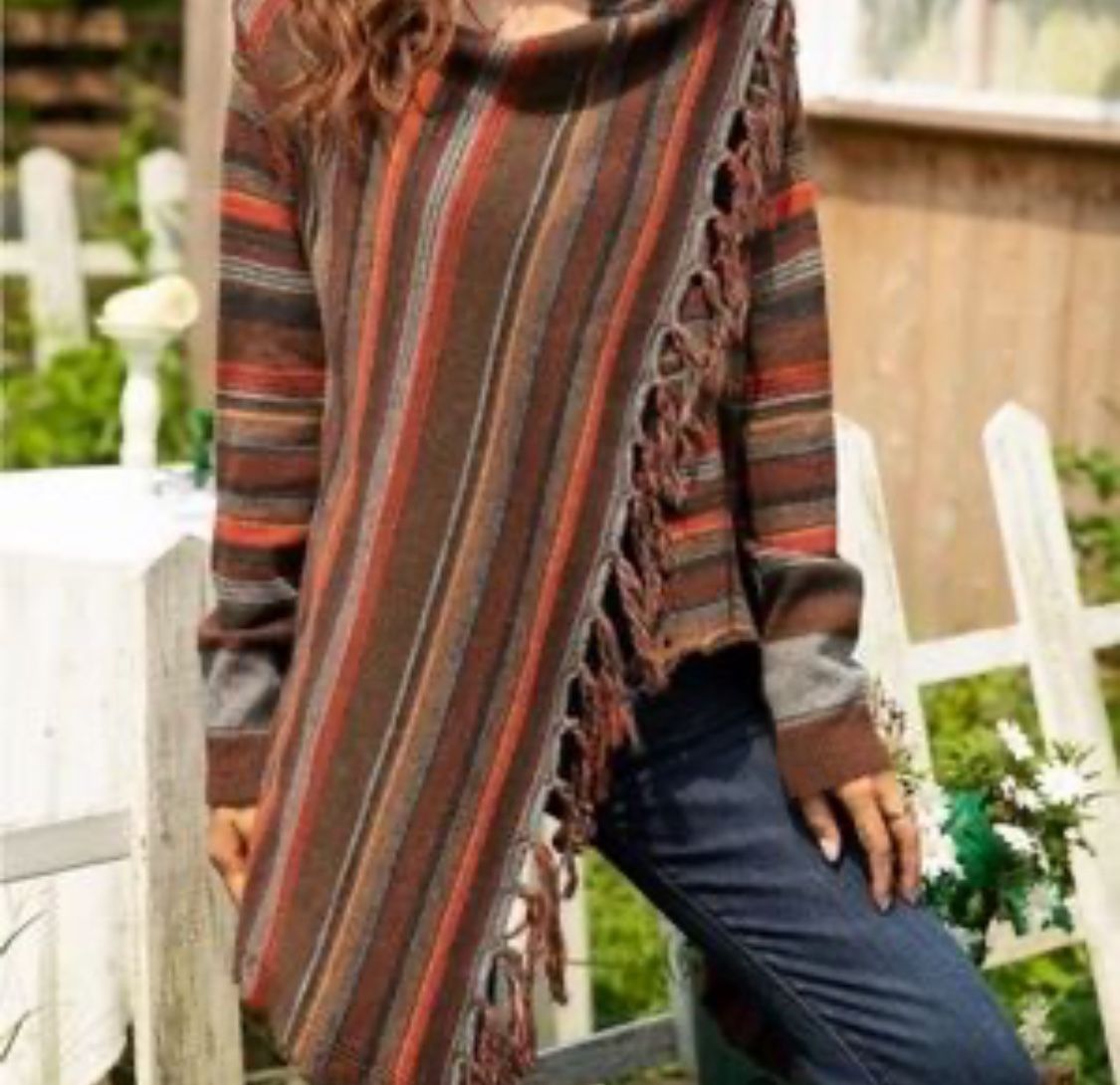 New Women's Sweaters Asymmetrical Cardigan / Poncho