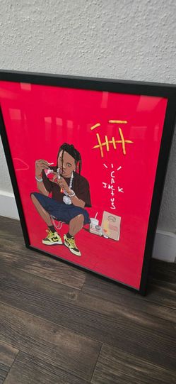 Travis Scott Frame 18x24in