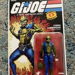 Super 7 GI Joe A Real American Hero Cobra Commander 3.75 Figure