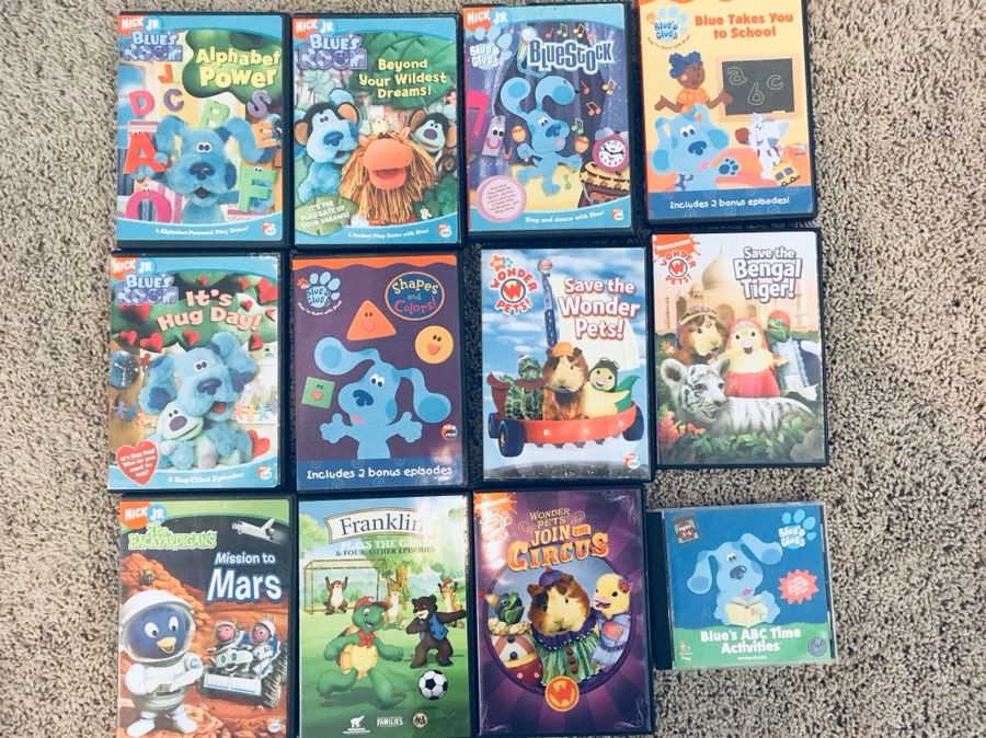 Blues Clues Nickelodeon Wonder Pets Franklin Backyardigans Dvd Lot For Sale In Round Rock Tx Offerup Blues Clues Nickelodeon Wonder Pets Franklin Backyardigans Dvd Lot For Sale In Round Rock Tx Offerup