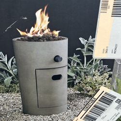 Pipestone Outdoor Gas Fire Column 