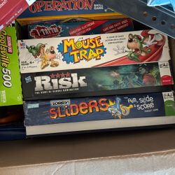 Board Games/Tattoo Pen/Paper Airplanes