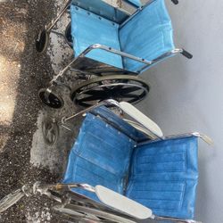 2 Older Wheel Chairs