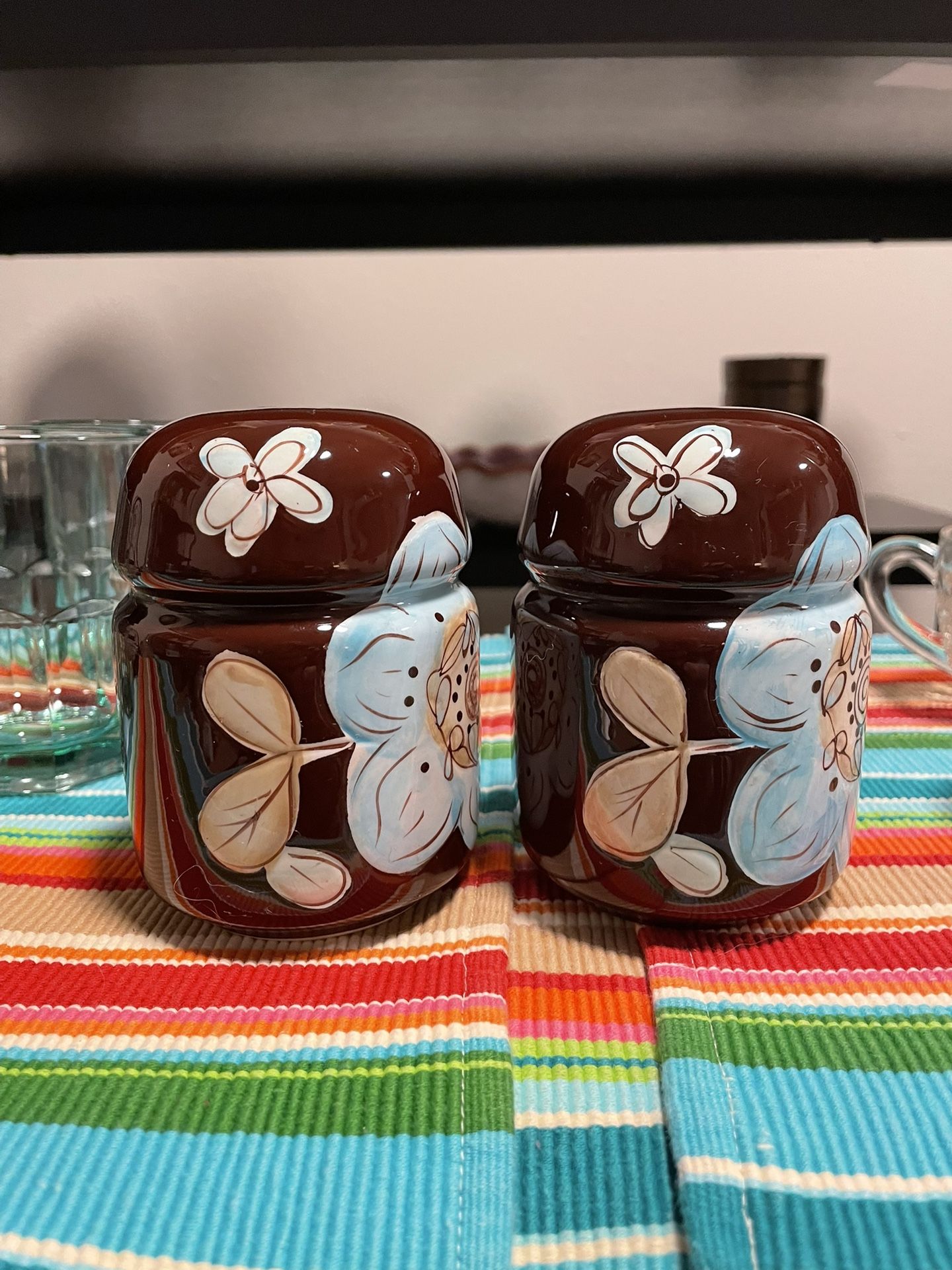 Vintage Pier 1 Salt And Pepper Shakers