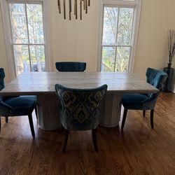 Frontgate Dining Table with Custom Chairs