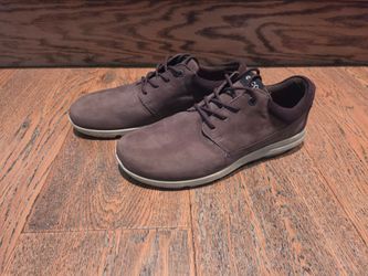 Ecco - Mens - Size 40 (7-7.5) - Calgary Sport Derby - Sneaker - Lace Up - Leather - Espresso/Coffee