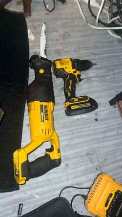 Dewalt impact drill and saw