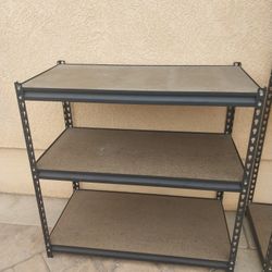 36" W X 18" D X 26" H STORAGE RACK IN GOOD CONDITION  $35 EACH  HAVE 2 AVAILABLE 