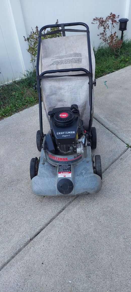 Gas Vacuum Craftsman Eager1