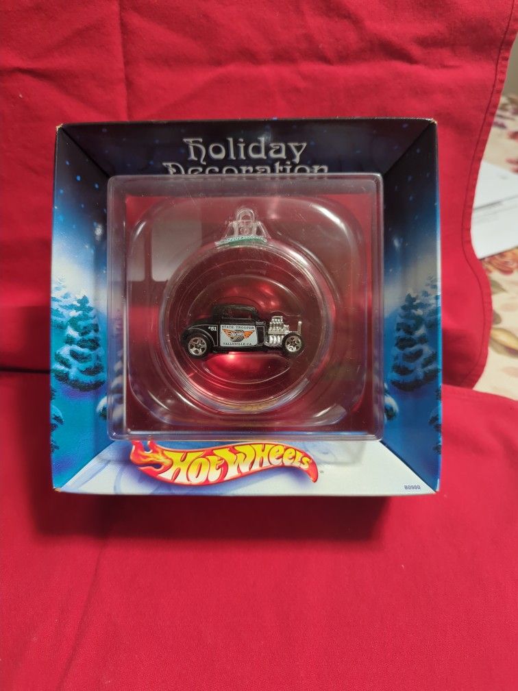 Hot Wheel Ornament