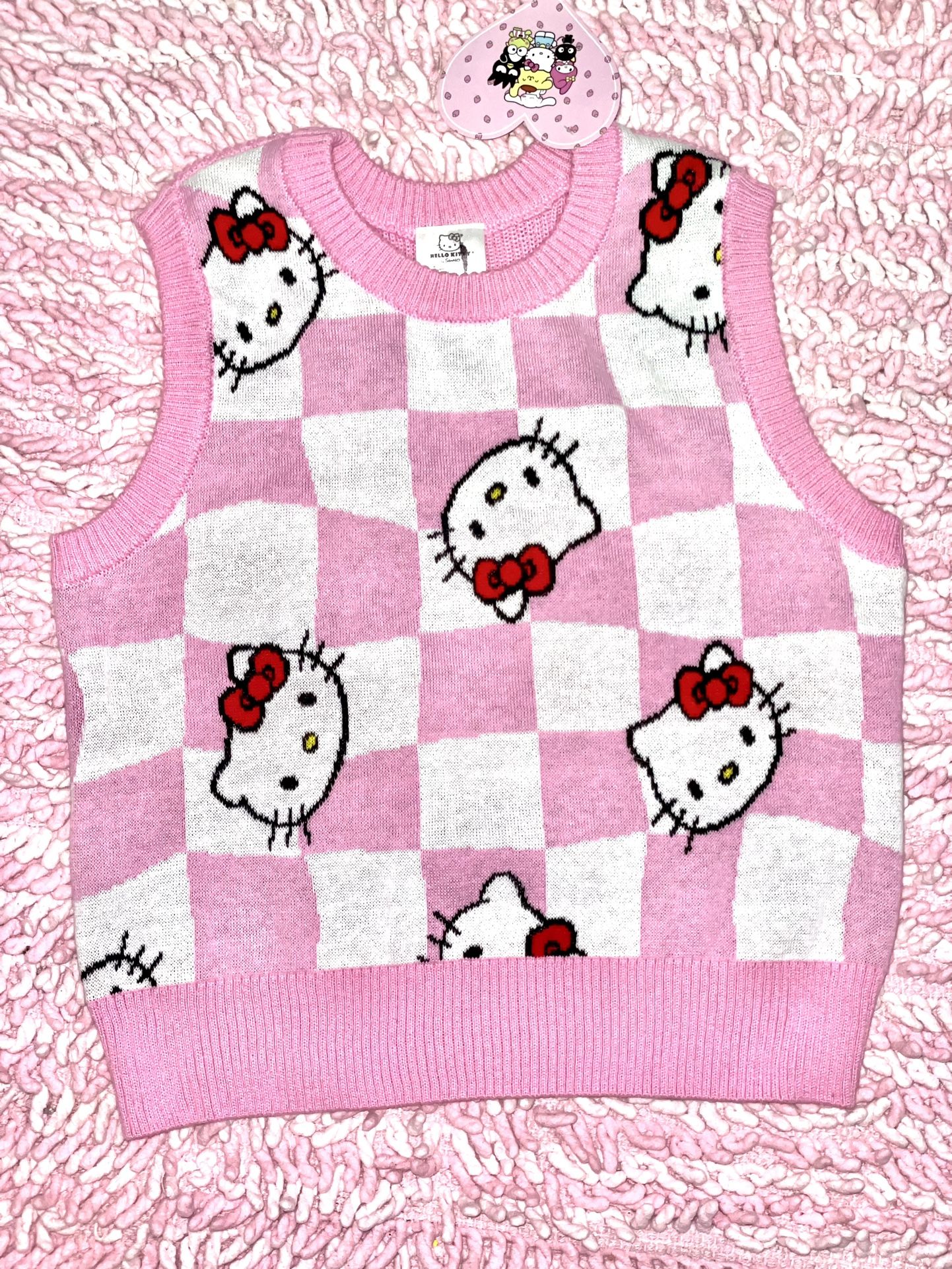 NWT Hello Kitty Sweater Vest