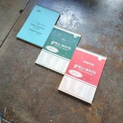 Vintage notebooks