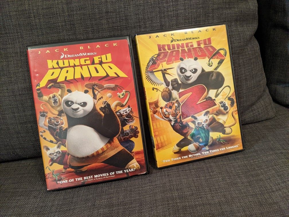 Kung Fu Panda 1 & 2 DVD Bundle!