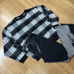 New Stacked Jeans New Sweater
