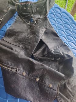 Leather chaps