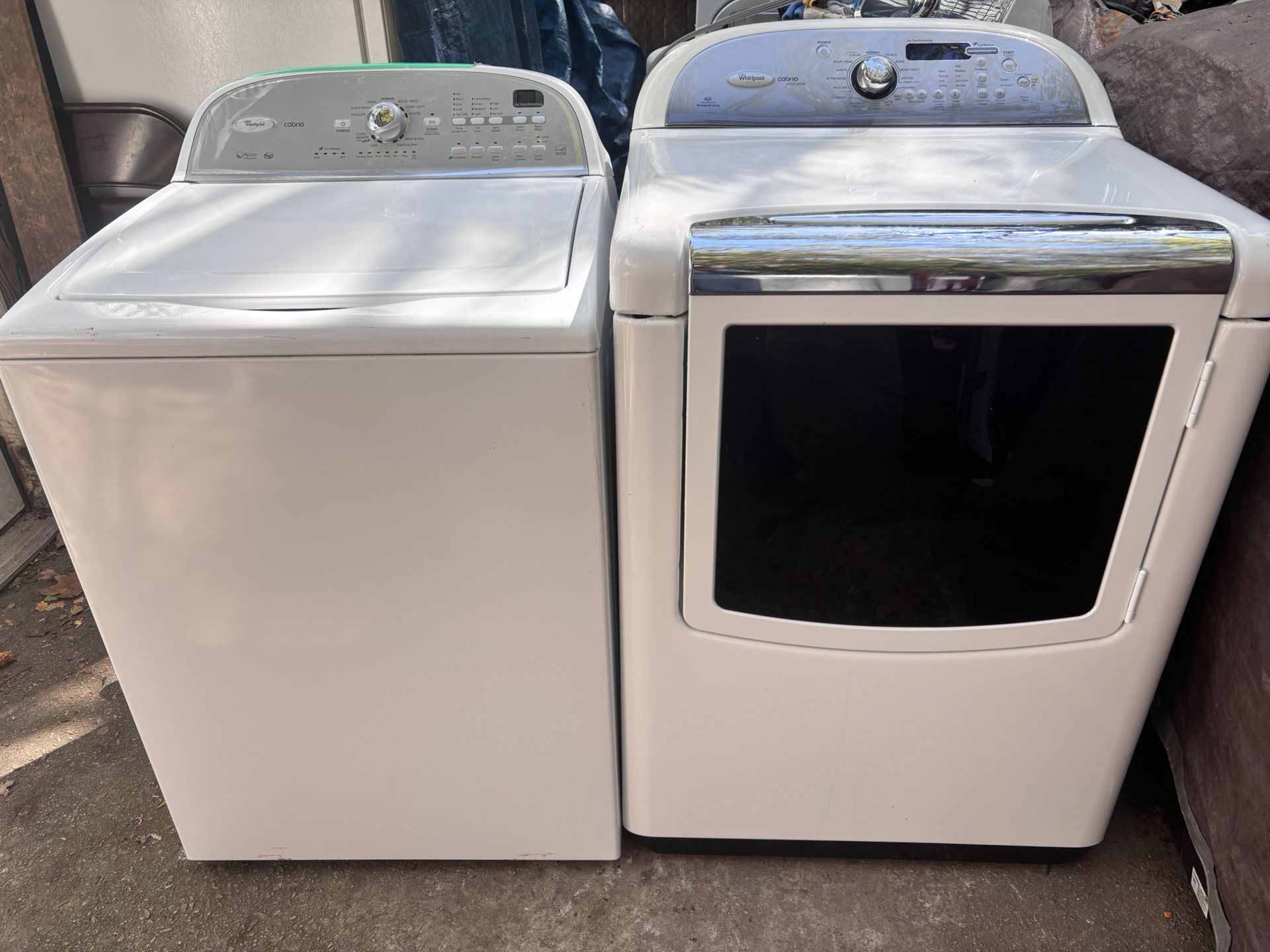 Whirpool Washer And Dryer