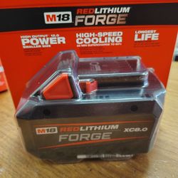 Milwaukee M18 8.0ah Forge Battery