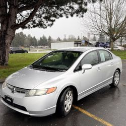 2006 Honda Civic LX Sedan – Clean Title