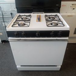 Natural gas stove with warranty 