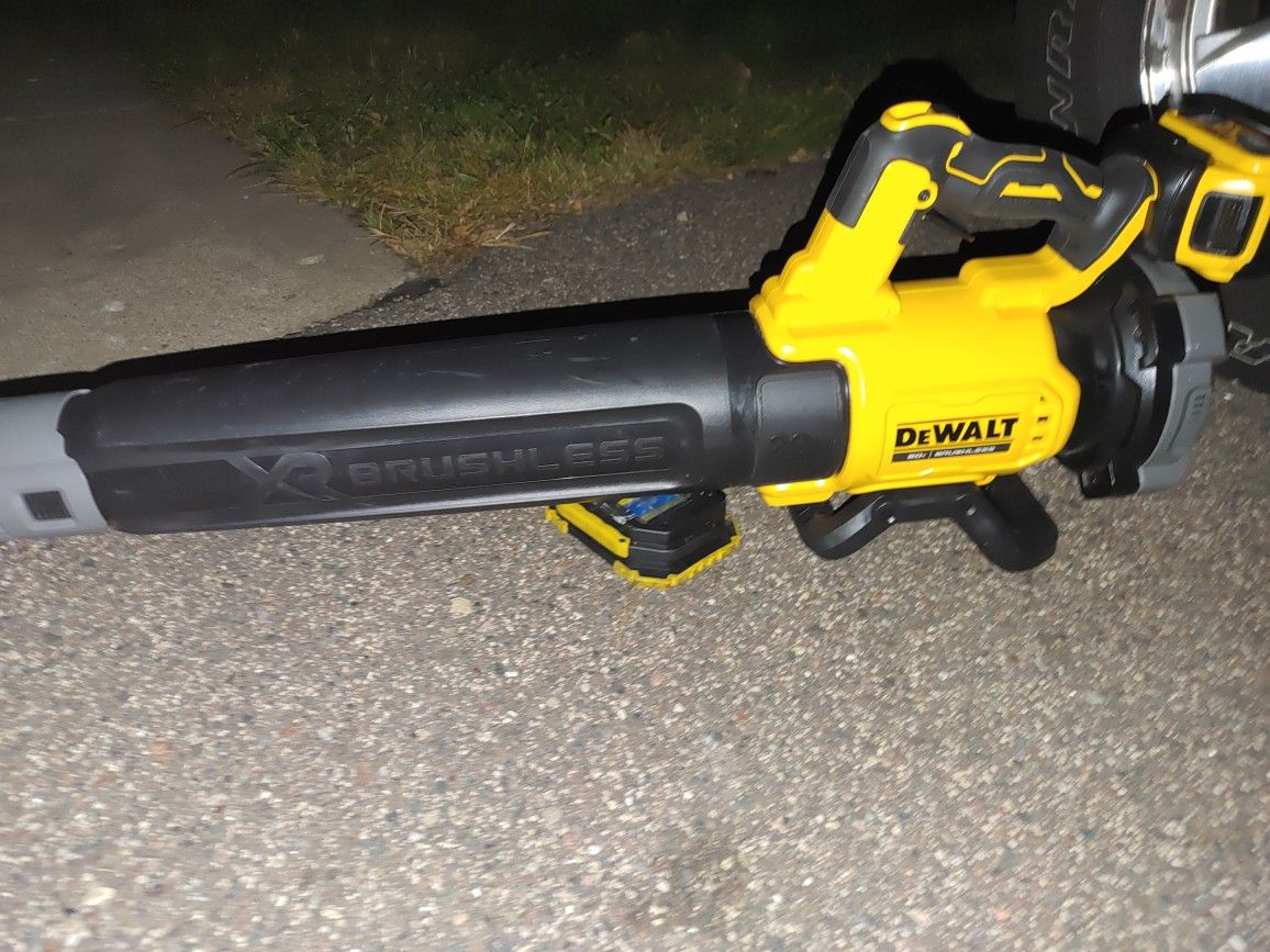 Powerful Dewalt Cordless Leaf Blower