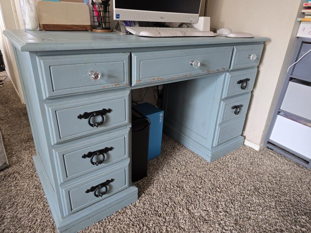 Solid Wood Antique Desk