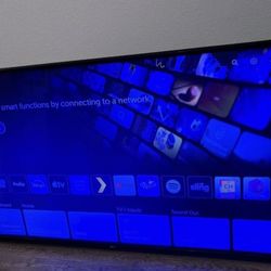 LG Smart tv 55” W/ Stud-less Wall Mount