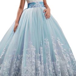 Princess Elsa Party-wear Gown