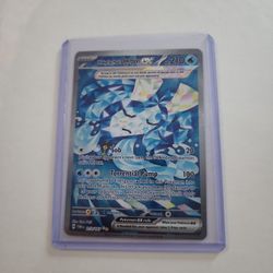 Pokémon TCG Wellspring Mask Ogerpon ex Special Illustration Rare card. 