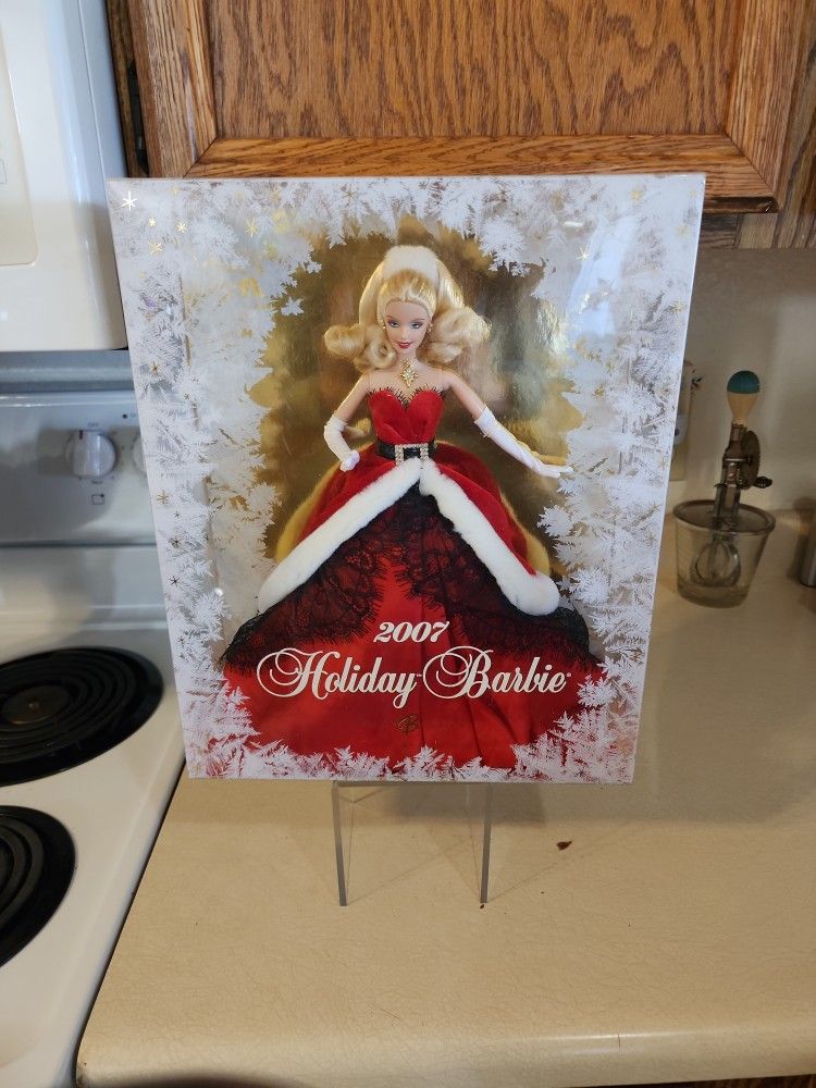 2007 Holiday Barbie Doll