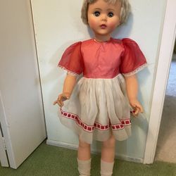 Vintage 30in Doll