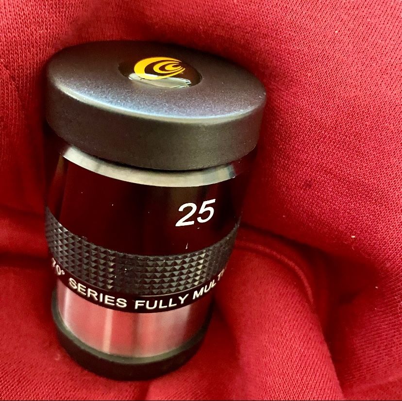 Explore Scientific 25mm 70° Series Fully Multi-Coated eyepiece