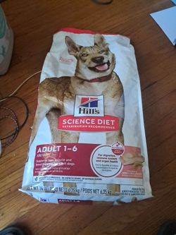 Hill's Science Diet Adult 1-6 Dry Dog Food 14lb