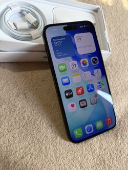🔥 Unlocked iPhone 15 Plus 128GB Black | Physical SIM + eSIM | Box & Charger 🔥