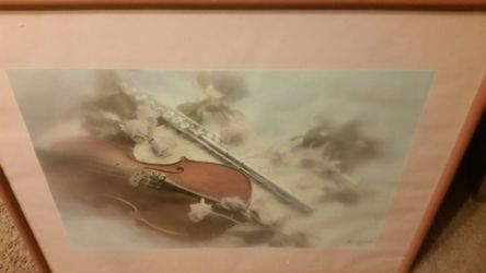 Music photo frame wall decoration