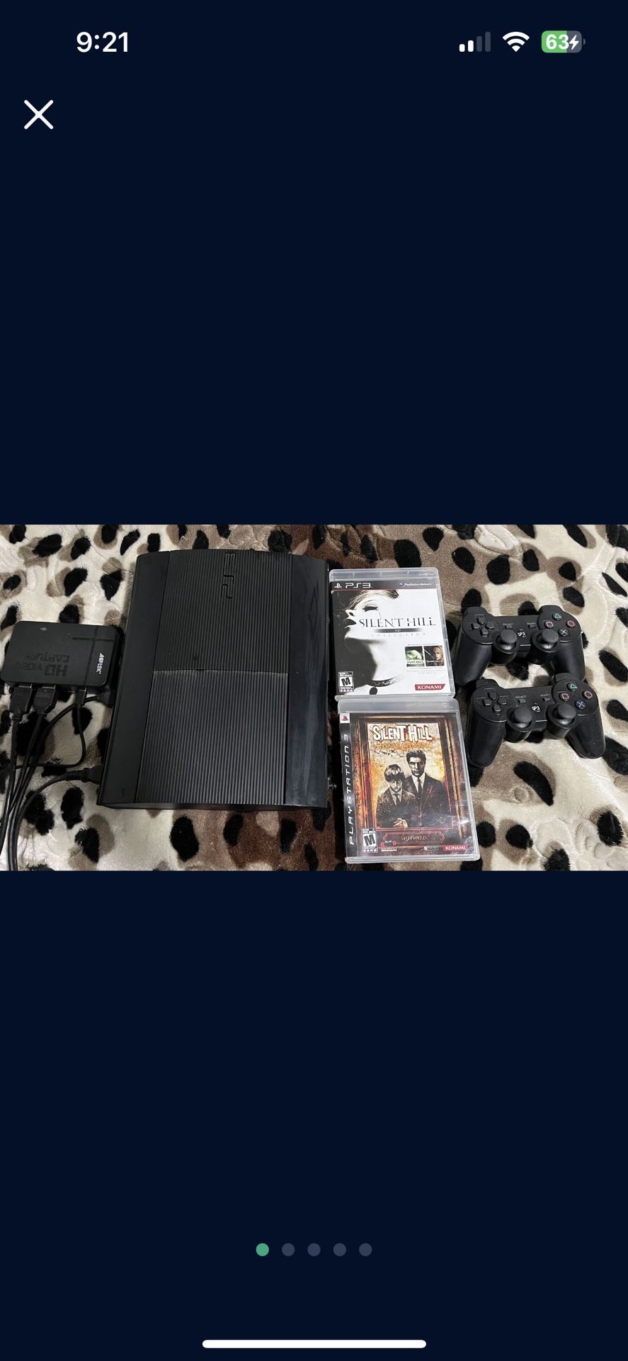 PS3 Super Slim (silent hill 1,2,3,4, origins, homecoming)