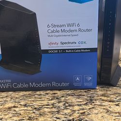 Cable Modem Router For Xfinity Spectrum $250