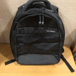 Samsonite backpack travel laptop tablet unisex low profile protection